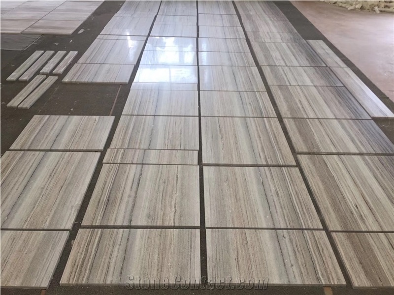 Polish Crystal Wood Grain Marble, China Palissandro Marble Slab