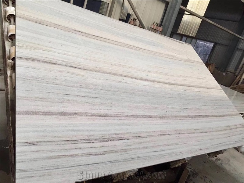 Polish Crystal Wood Grain Marble, China Palissandro Marble Slab