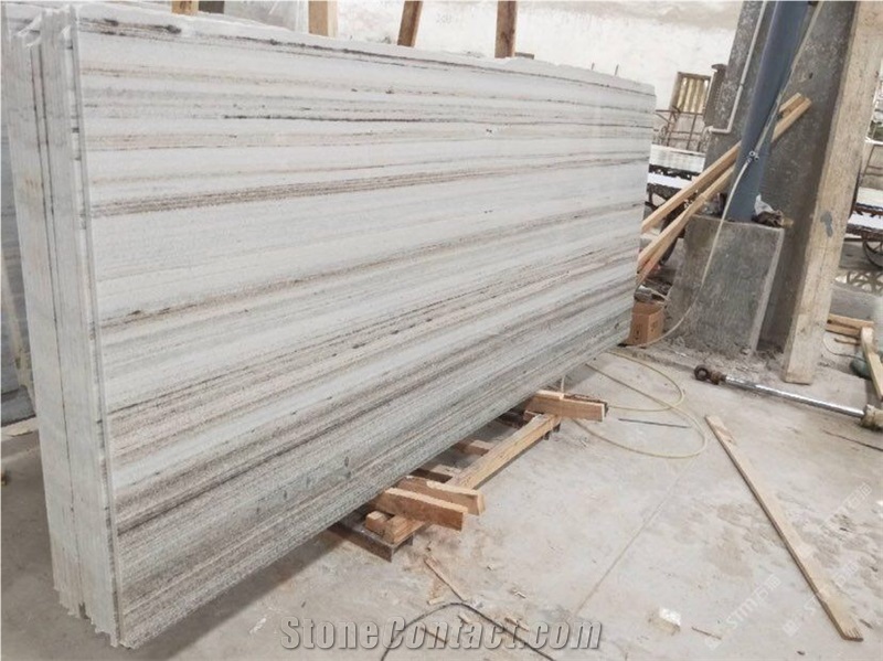 Polish Crystal Wood Grain Marble, China Palissandro Marble Slab