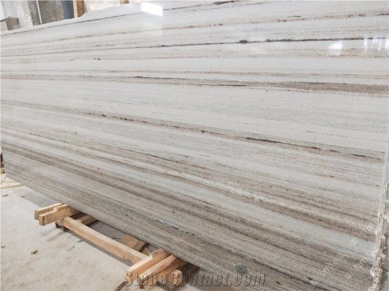 Polish Crystal Wood Grain Marble, China Palissandro Marble Slab