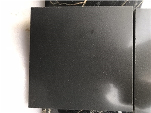 Polished Honed Flamed Mongolia Black Granite Tiles