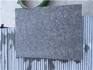 Polished Honed Flamed Mongolia Black Granite Tiles