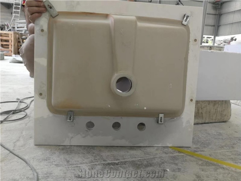 Prefeb Calacatta White Quartz Countertop