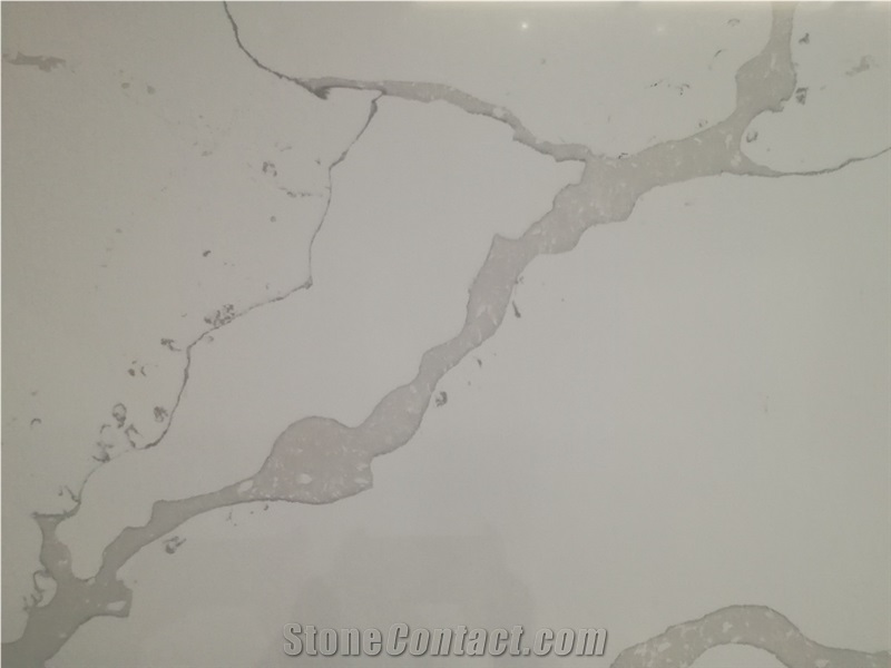 Prefeb Calacatta White Quartz Countertop