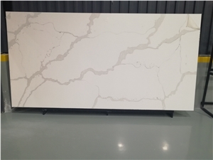 Prefeb Calacatta White Quartz Countertop