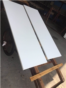 Pure White Nano Crystallized Glass Stone Slabs