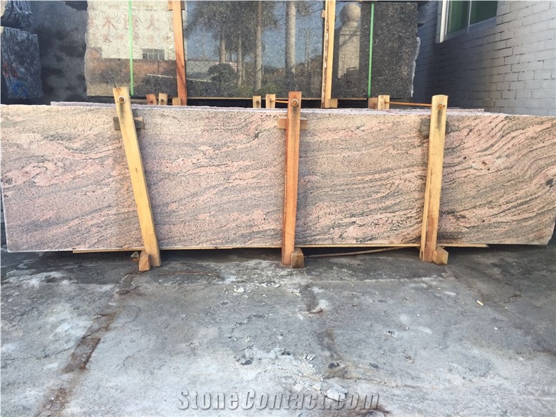 Red Multi Granite Kitchen and Flooring Tiles