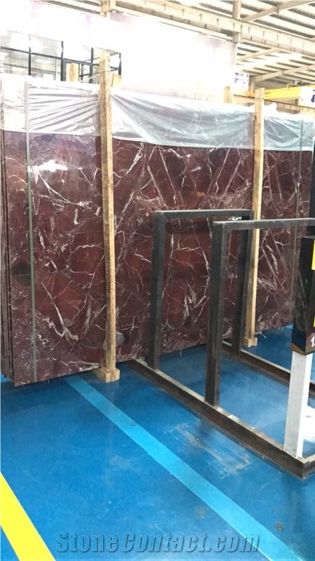 Rosso Levanto Red Marble Stone Slab
