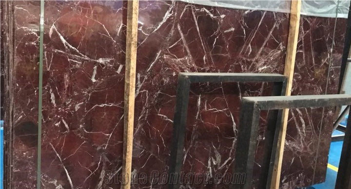 Rosso Levanto Red Marble Stone Slab