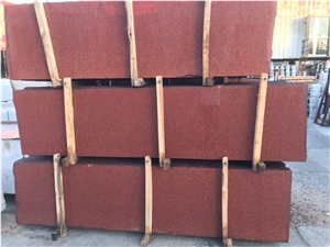 Ruby Red Granite for Kitchen Counter Top Tiles Ruby Red Granite for Kitchen Counter Top Tiles
