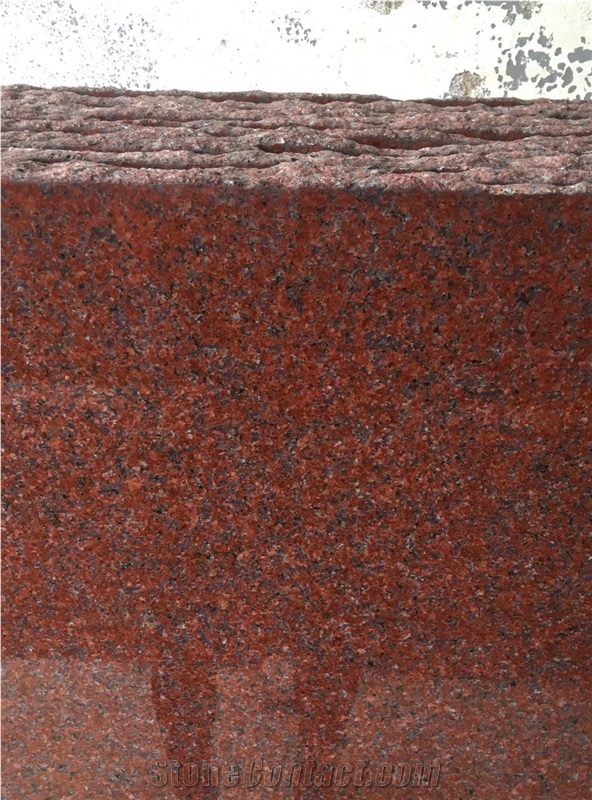 Ruby Red Granite Slabs Wall and Flooring Tiles