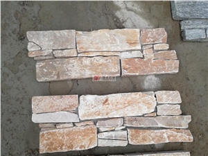 Rusty Yellow Slate for Outdoor Wall Cladding Tiles