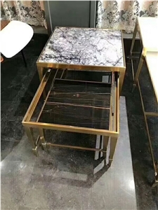 Saint Laurent Absolutely Black Marble Table Top