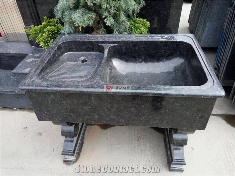 Solid Surface Messina Black Granite Countertops
