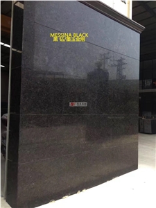 Solid Surface Messina Black Granite Countertops