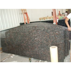 Tan Brown Granite Kitchen Custom Countertops
