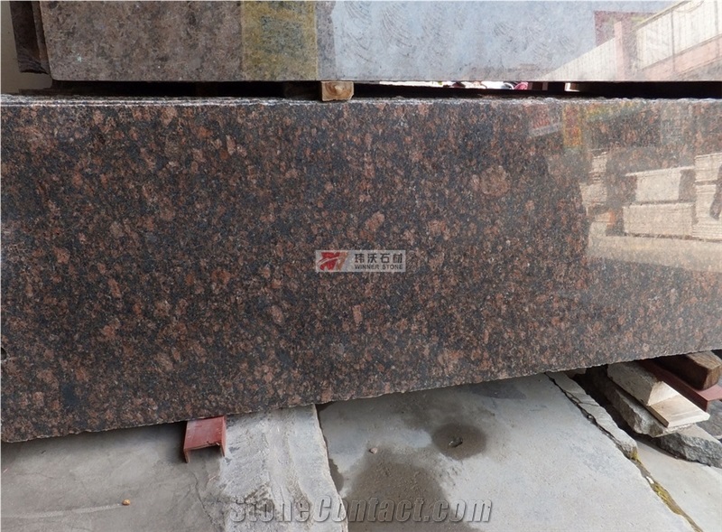 Tan Brown Granite Kitchen Island Top