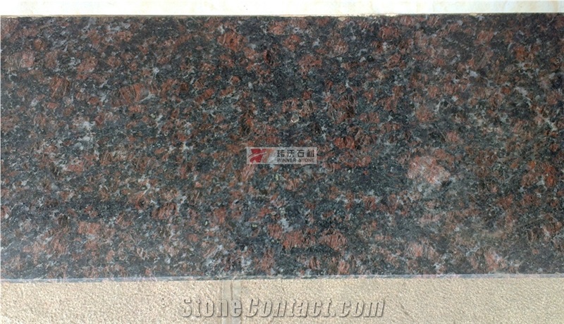 Tan Brown Granite Kitchen Island Top