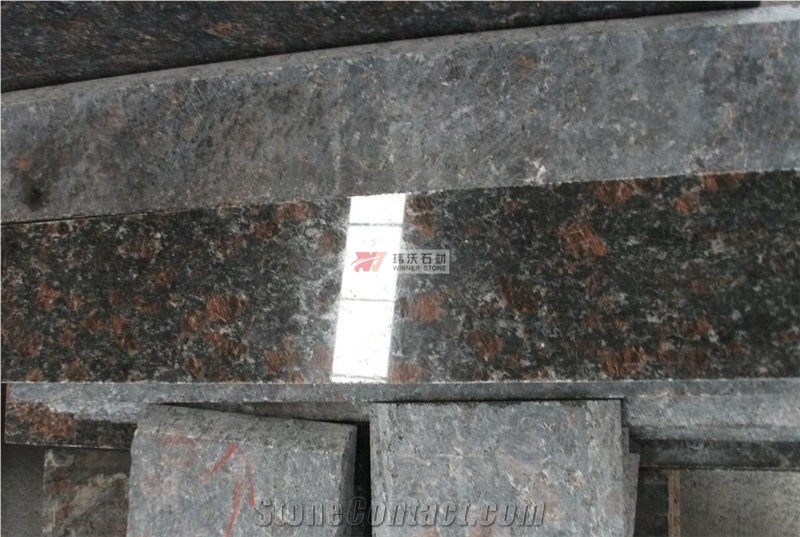 Tan Brown Granite Kitchen Island Top