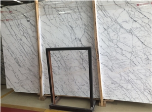 Top Quality White Marble Statuario Marble Slab