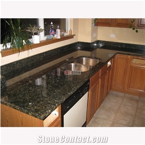 Verde Ubatuba Granite for Kitchen Green Countertop