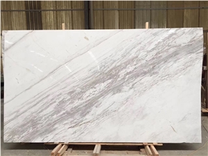 Volakas White Marble Stone Columns Design