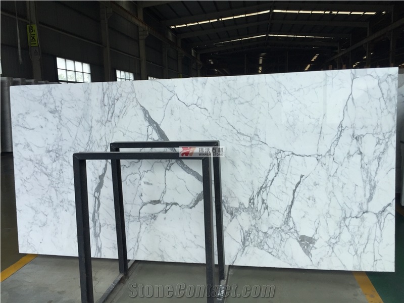 White Calacatta Statuario Marble Slabs