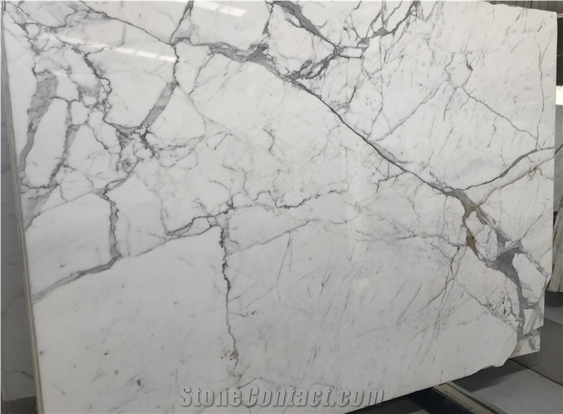 White Marble Calacatta Vagli Slab 