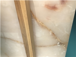 White Spider Onyx Backlighting Wall Tiles, Slabs