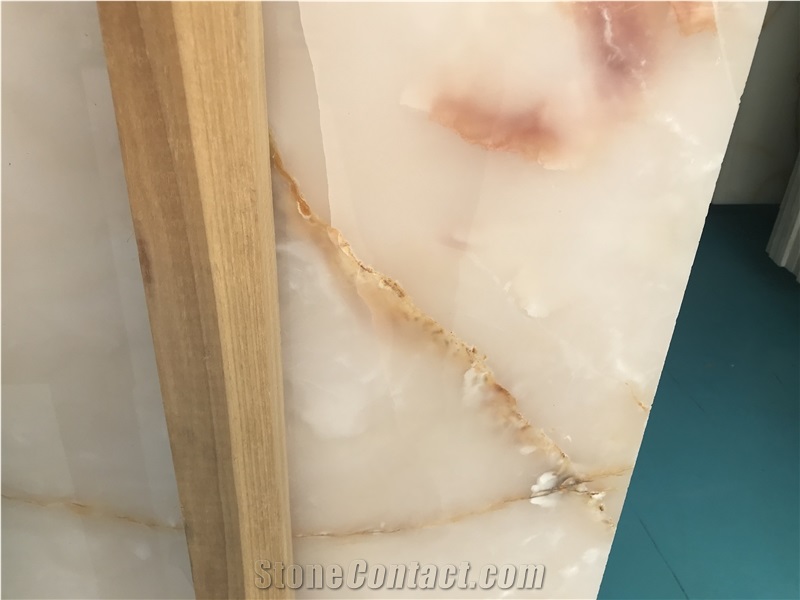 White Spider Onyx Backlighting Wall Tiles, Slabs