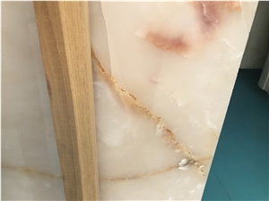 White Spider Onyx Backlighting Wall Tiles, Slabs