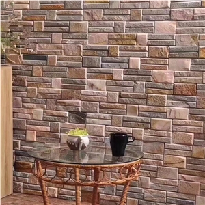 Yellow Slate Cladding Stacked Stone Veneer
