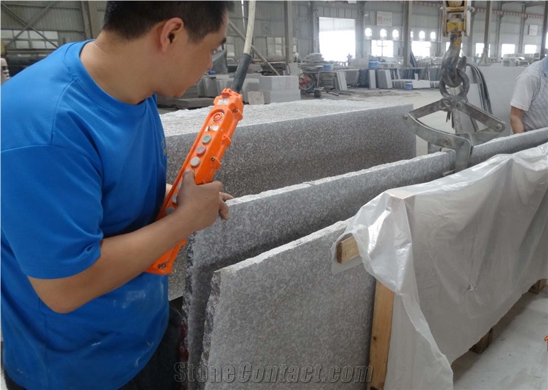 Original G664 Granite,Misty Brown Blocks