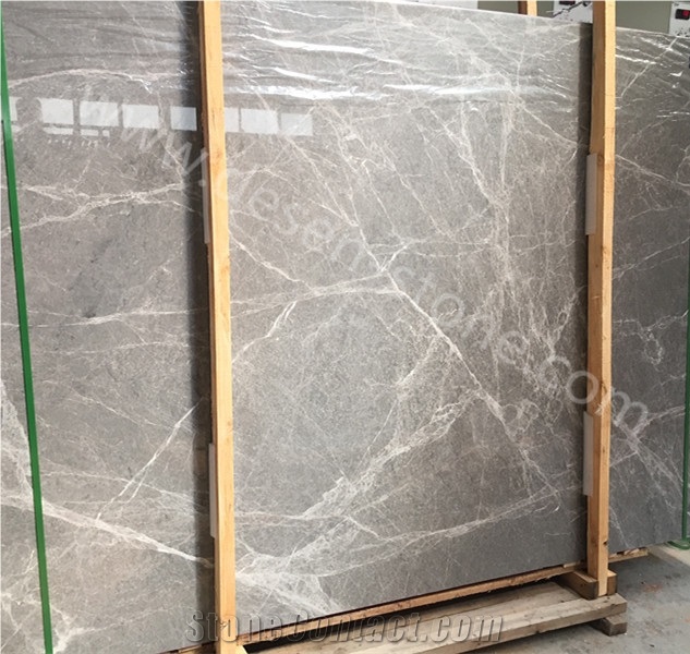 China Baltic Grey Hermes Gray Marble Slabs&Tiles