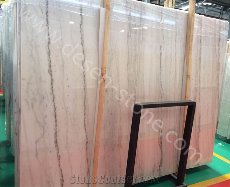 Guangxi White China White Marble Stone Slabs&Tiles