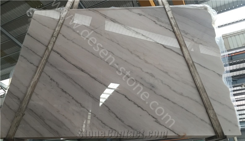 Guangxi White China White Marble Stone Slabs&Tiles