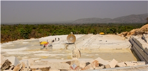 Gitata Gold Granite Block, Pegmatite Granite Block