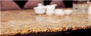 Gitata Gold Granite Block, Pegmatite Granite Block