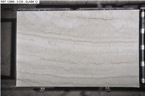Bianco L Quartzite Slabs, Brazil Ivory Quartzite