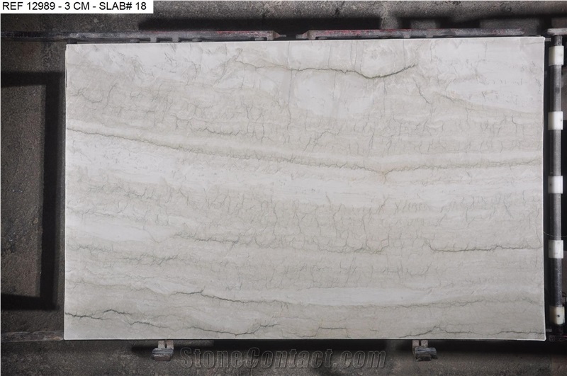 Bianco L Quartzite Slabs, Brazil Ivory Quartzite