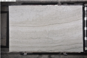 Bianco L Quartzite Slabs, Brazil Ivory Quartzite