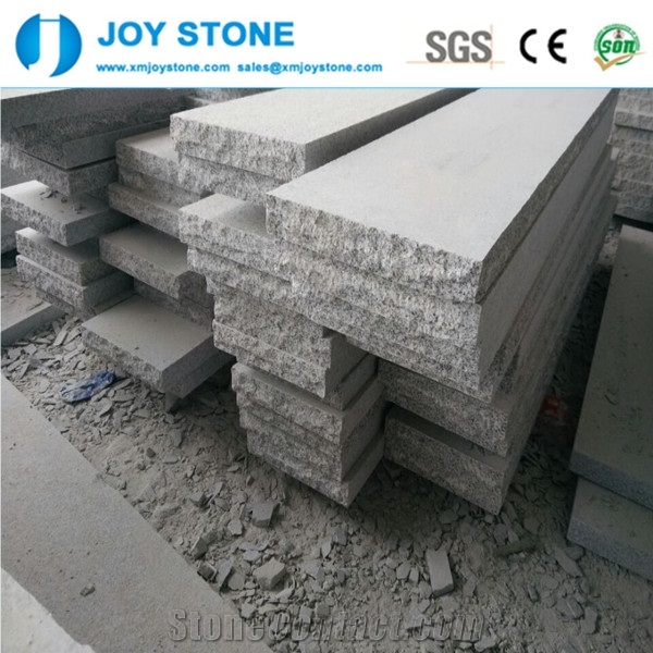 Cheap Hubei G603 Grey Granite Sesame White Steps