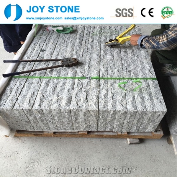 Cheap Hubei G603 Grey Granite Sesame White Steps