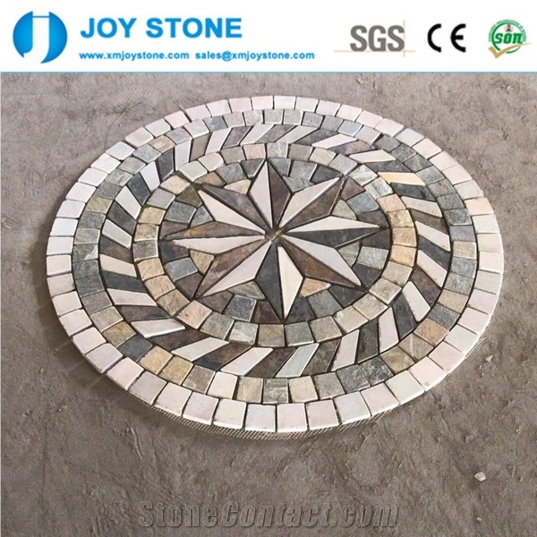 Cheap Natural Pavings Back Mesh Cube Stone
