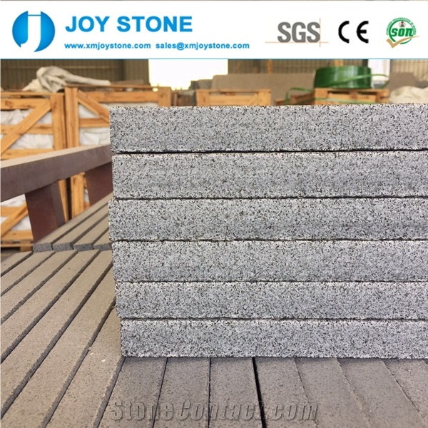 Chinese Dark Grey Granite G654 Flamed Stone 60x30