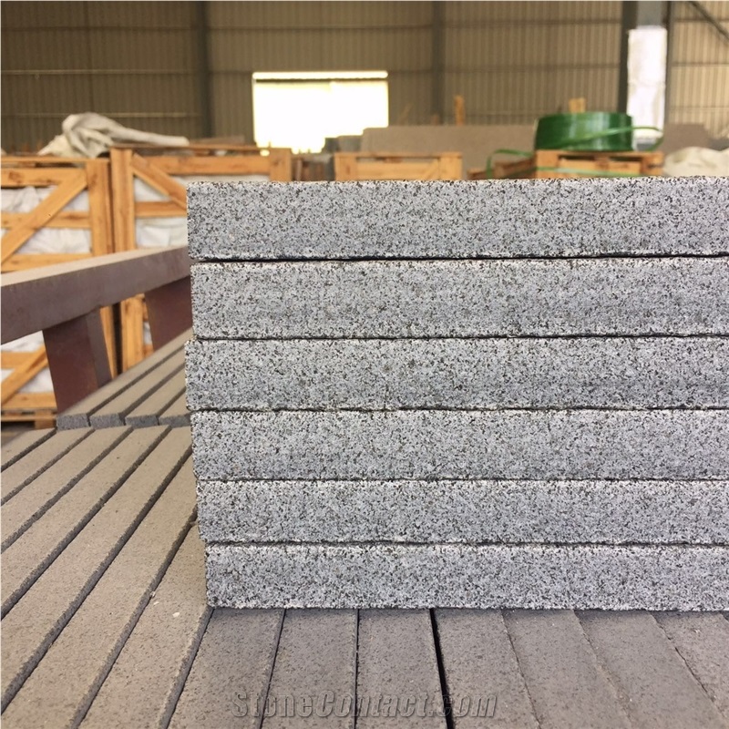 Flamed G654 Dark Grey Granite Wall Tile 60x30