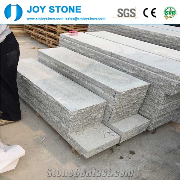 G603 Grey Granite Sesame White Flamed Ourdoor Step