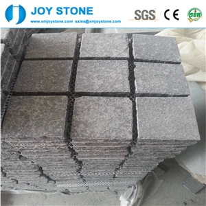 Outdoor Bush Hammered Black Granite G684 Pavers
