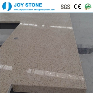 Wholesale Quartz Stone Beige Kitchen Countertop