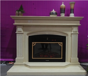 Customized Artificial Stone Fireplace Hot Sale